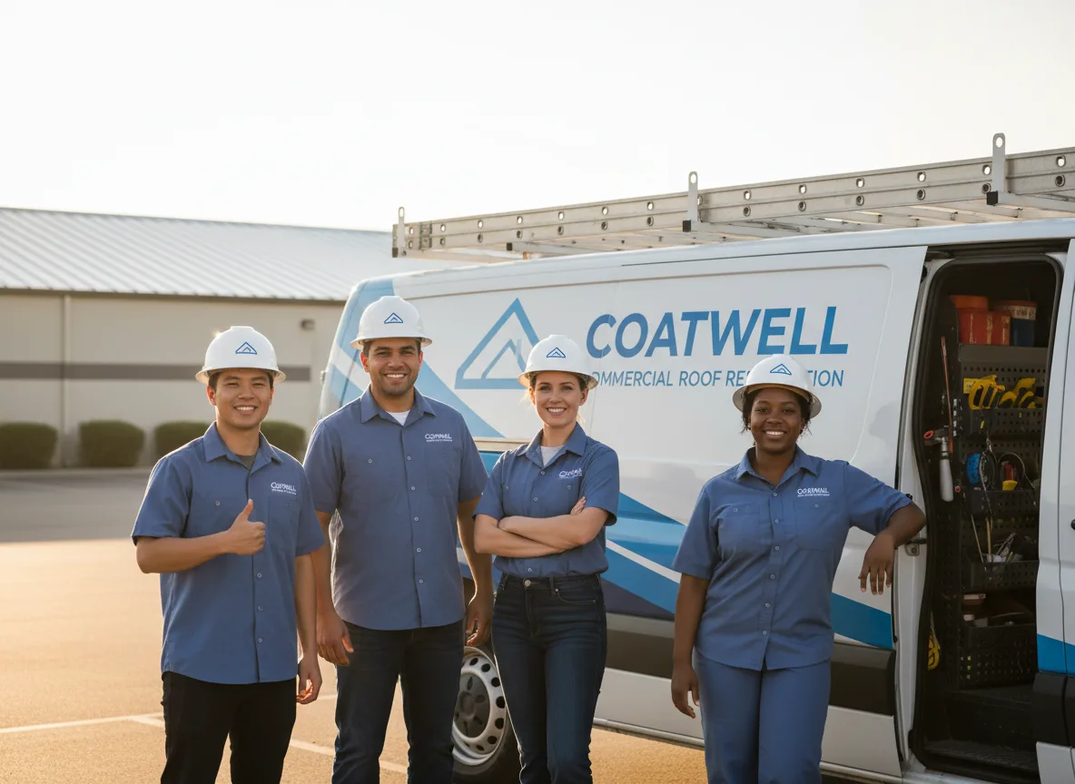 Commercial roof coating company in Steeleville, IL